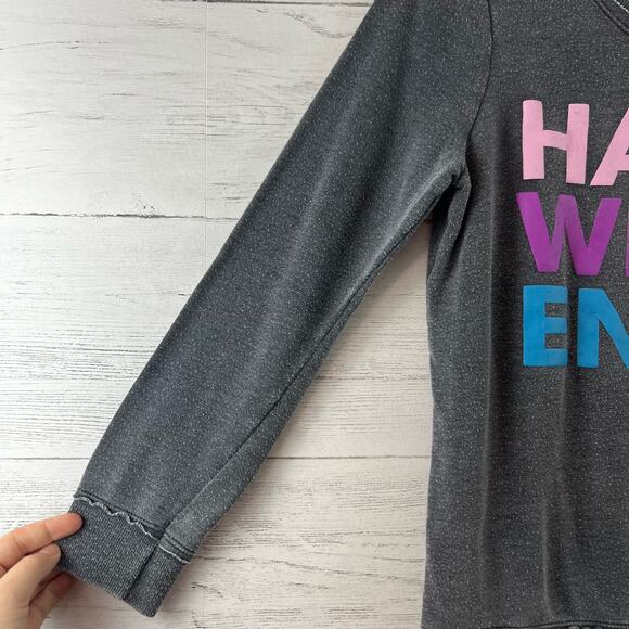 Chaser Happy Weekend Long Sleeve Top Size M - Picture 9 of 11